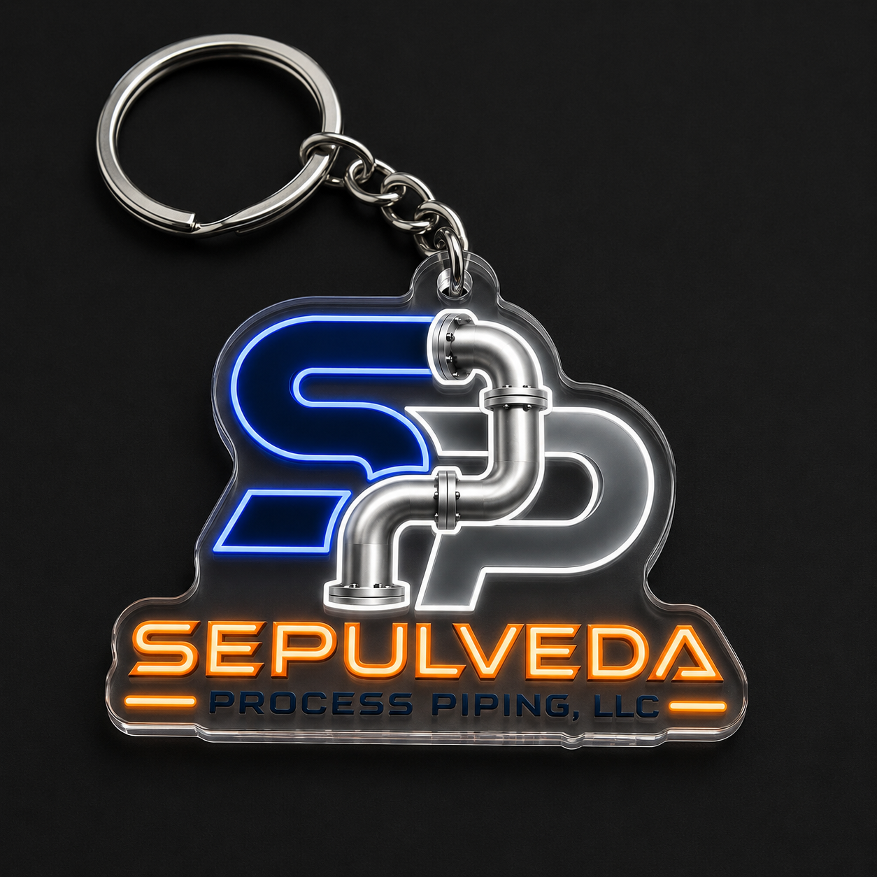 SELPUVEDA | LED Neon Sign (additional keychains)