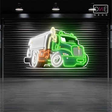 Enseigne Néon LED "Mighty Hauler"