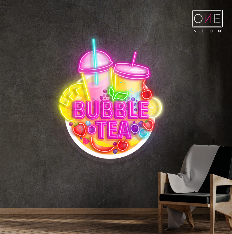 Enseigne néon LED Sweet Bubble Tea