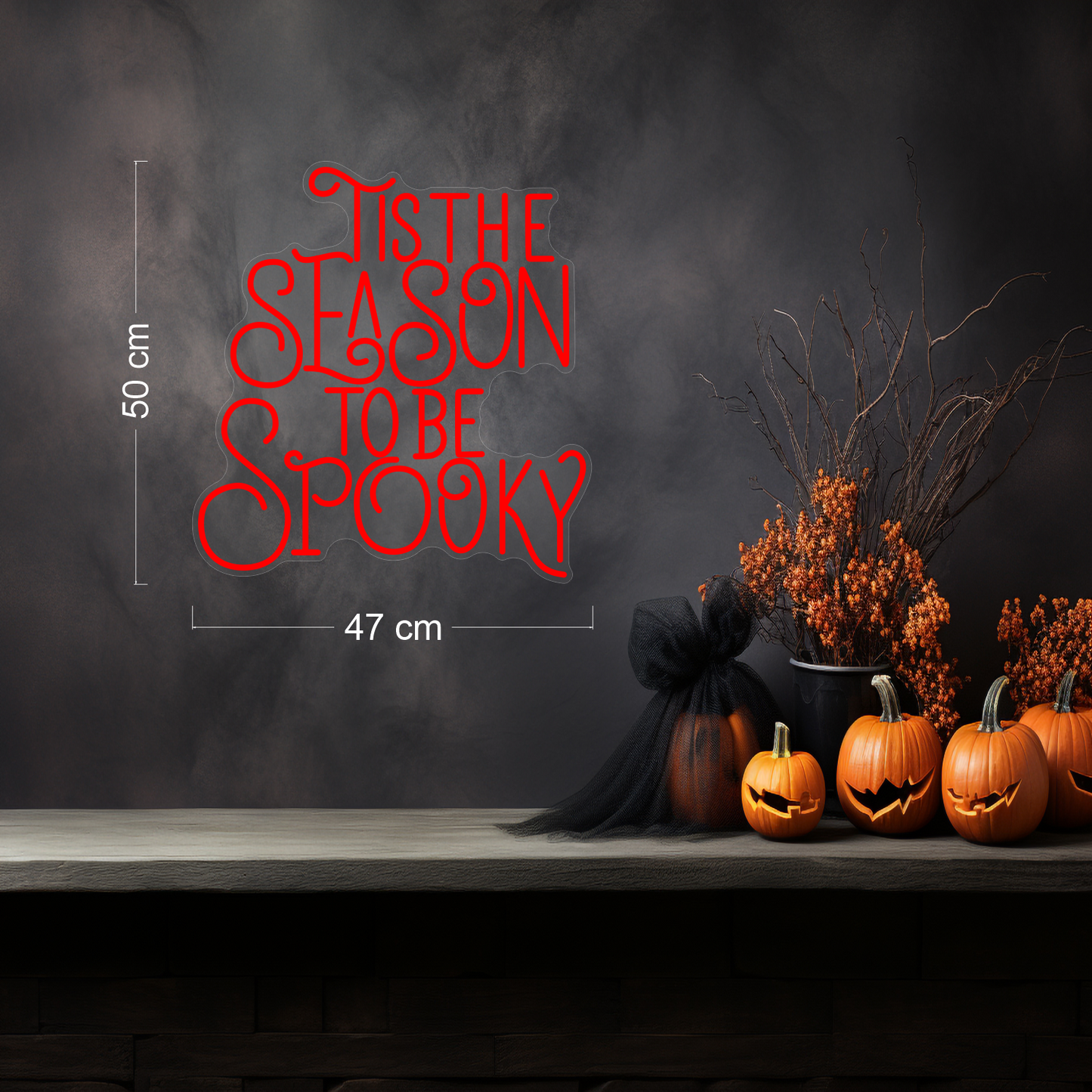 En cette saison d'Halloween, soyez effrayant ! Enseigne Néon LED