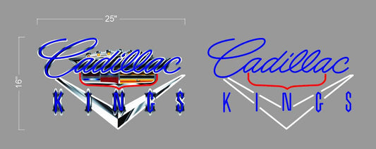 CADILLAC KINGS | LED Neon Sign