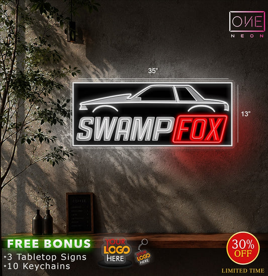 SWAMP FOX | LED Neon Sign