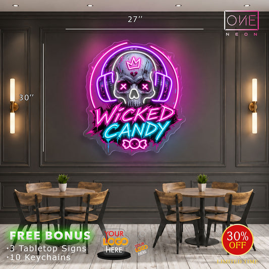 WICKED CANDY | LED Neon Sign