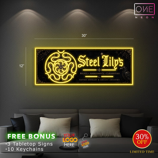 Steel Vips | LED Neon Sign