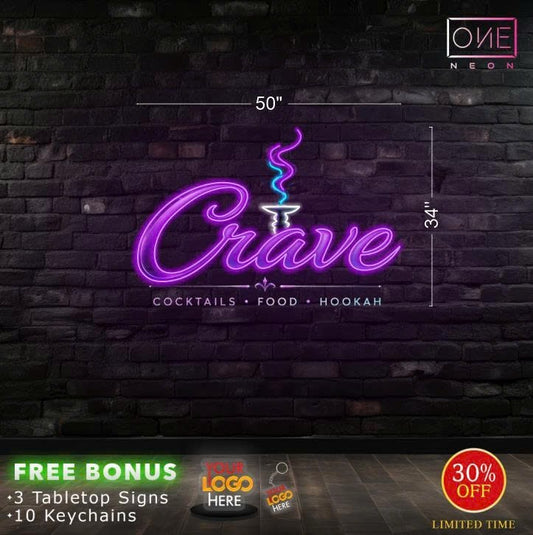 CRAVE | LED Neon Sign