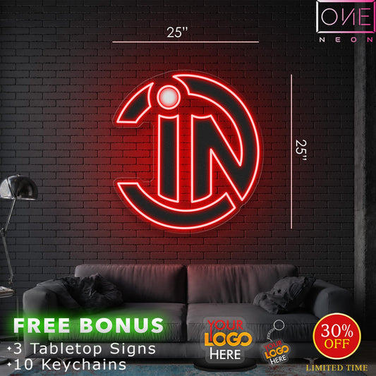 ICN logo | LED Neon Sign