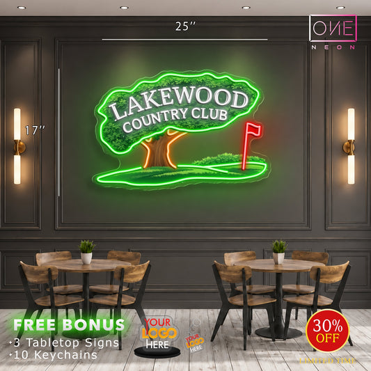 Lakewood country club | LED Neon Sign