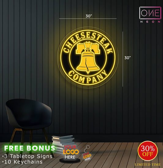 CHEESESTEAK COMPANY | LED Neon Sign