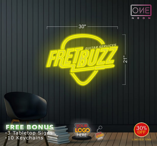 FRETBUZZ | LED Neon Sign