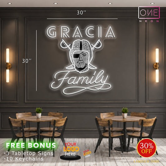 GRACIA Family | LED Neon Sign