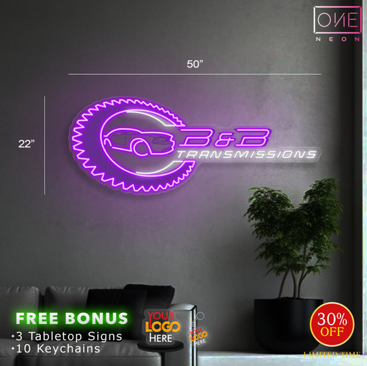 TRANSMISSION | LED Neon Sign