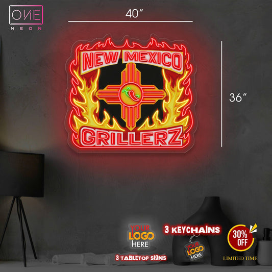NEW MEXICO GRILLERZ | LED Neon Sign