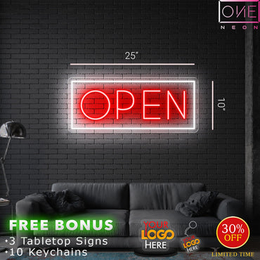 THE SHOP | LED Neon Sign (2 signs)