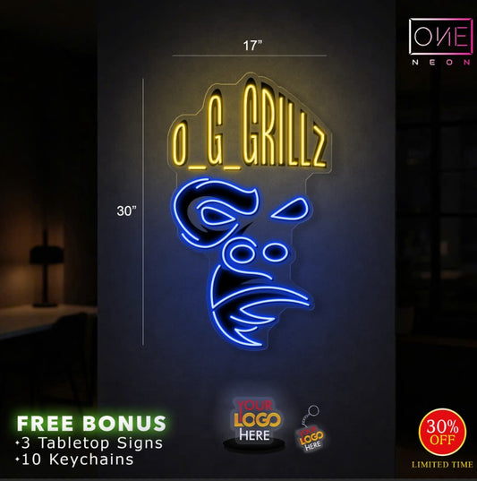 O_G_GRILLZ | LED Neon Sign