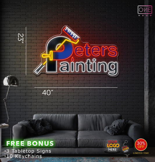 PETERS PAINTING | LED Neon Sign