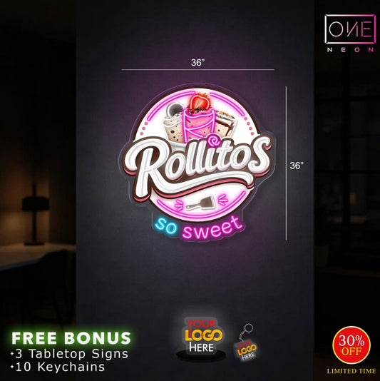 Rollitos | LED Neon Sign
