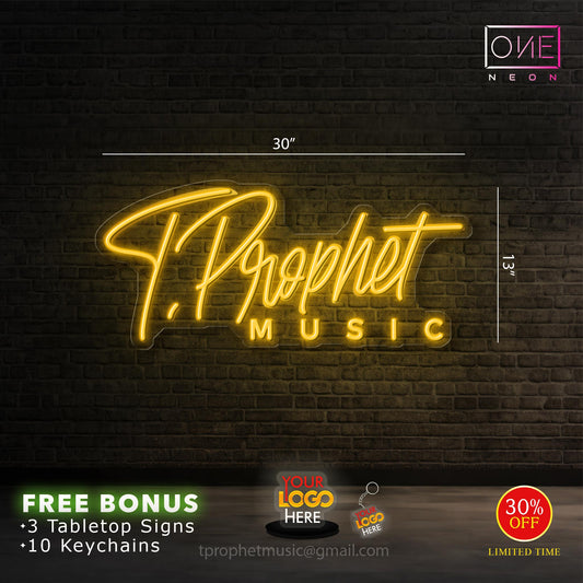 T.Prophet MUSIC | LED Neon Sign