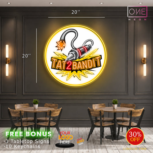 TAT2BANDIT | LED Neon Sign