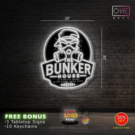THE BUNKER HOUSE | LED Neon Sign