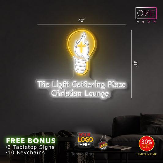CHRISTIAN LOUNGE | LED Neon Sign