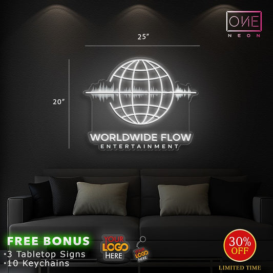 WORLDWIDE FLOW ENTERTAINMENT | LED Neon Sign