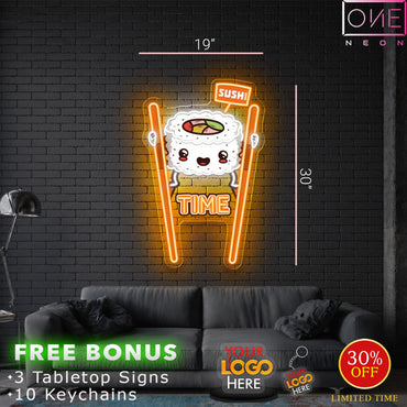 Sushi time+bao day ( 2 signs) | LED Neon Sign