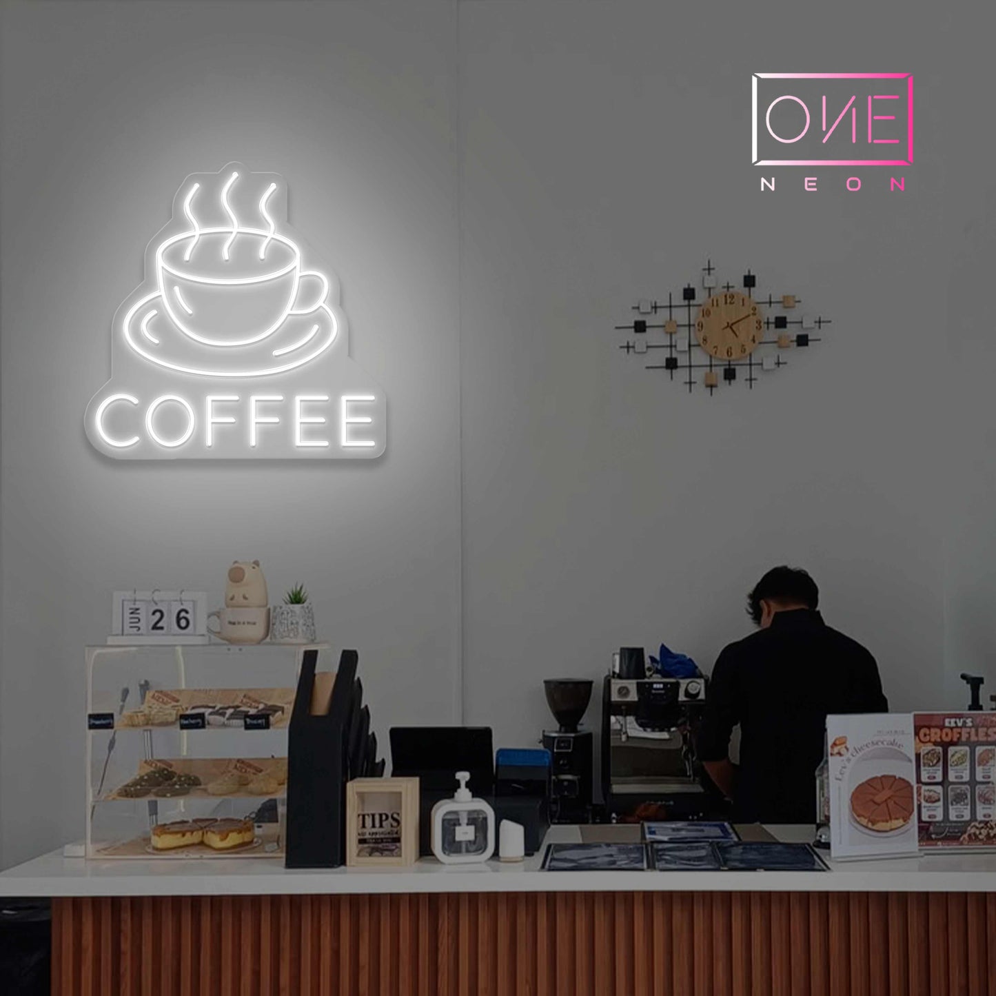 Hot Coffee Led Neon Sign