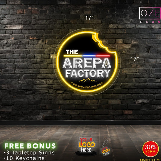 The Arepa Factory | LED Neon Sign