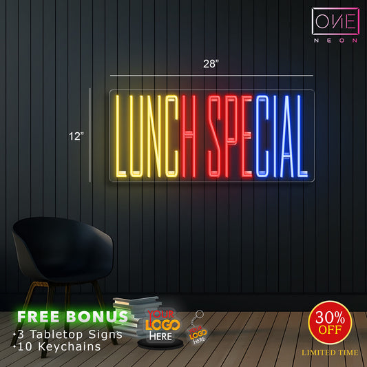 LUNCH SPECIAL | LED Neon Sign