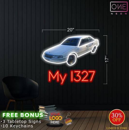 White Car | LED Neon Sign