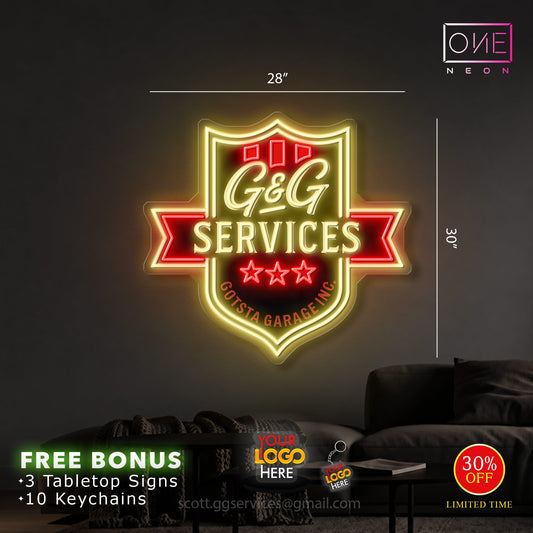 G& G SERVICES | LED Neon Sign