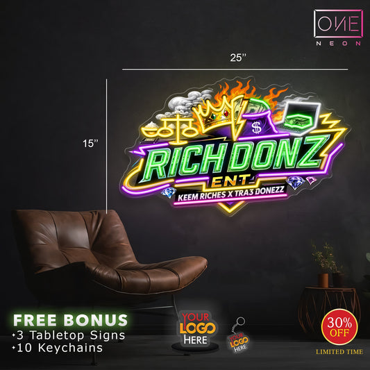 RICHDONZ ENT | LED Neon Sign