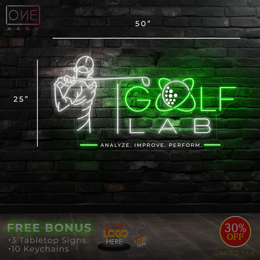 GOLF LAB| LED Neon Sign