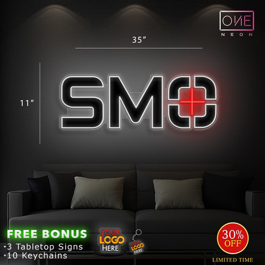 SMO logo | LED Neon Sign