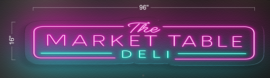 The Market Table Deli | LED Neon Sign