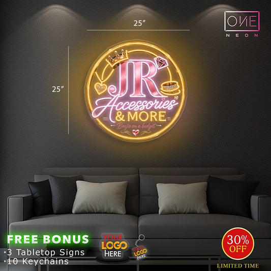 JR Accessories & More | 2 LED Neon Signs