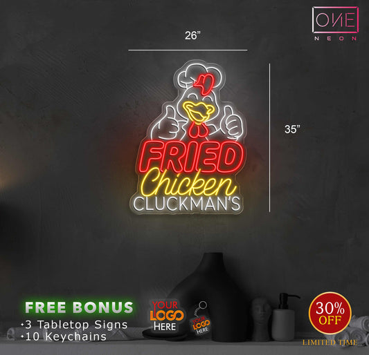 Michael Gluckman Custom Signs | 4 LED Neon Signs