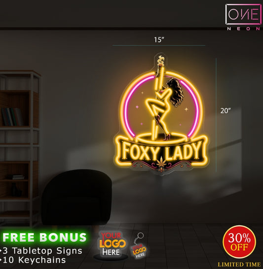 FOXY LADY | LED Neon Sign