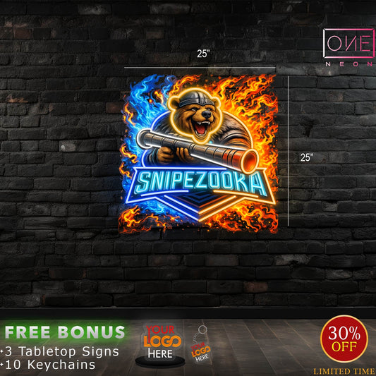 SNIPEZOOKA | LED Neon Sign