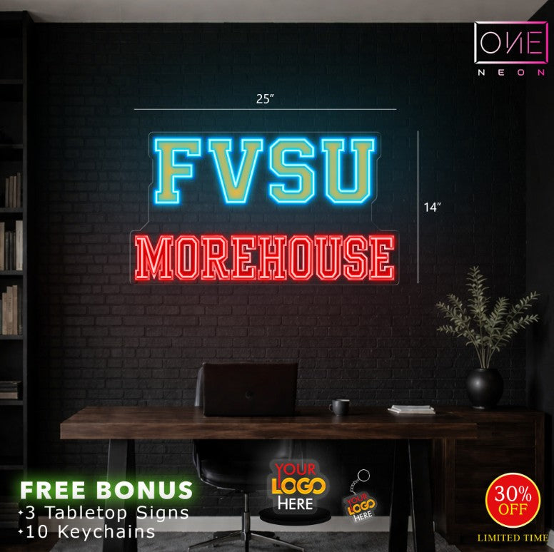 FVSU logo | LED Neon Sign