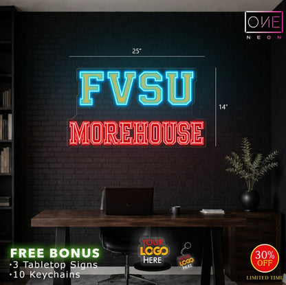 FVSU logo | LED Neon Sign