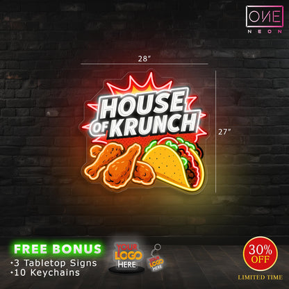 HOUSE OF KRUNCH | LED Neon Sign