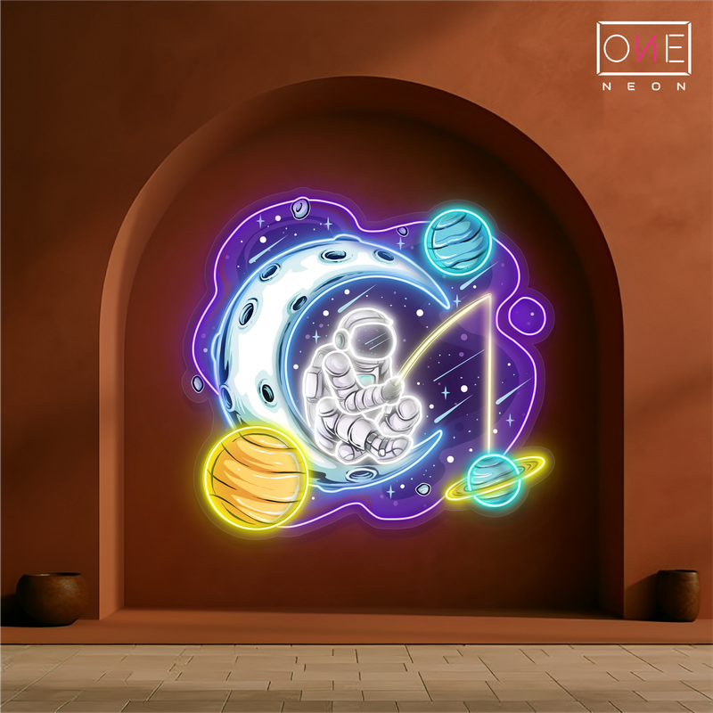 Enseigne néon LED "Cosmic Dreamer"