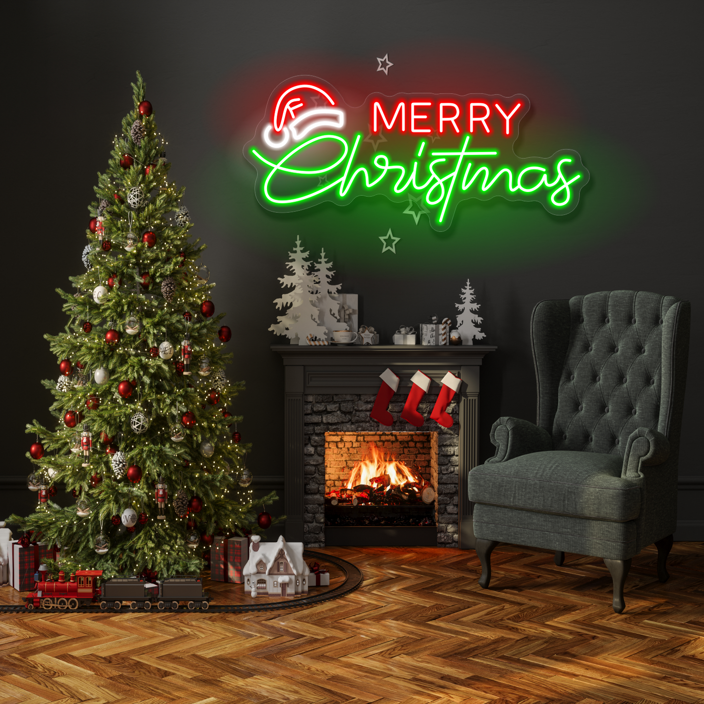 Merry Christmas LED Neon Sign