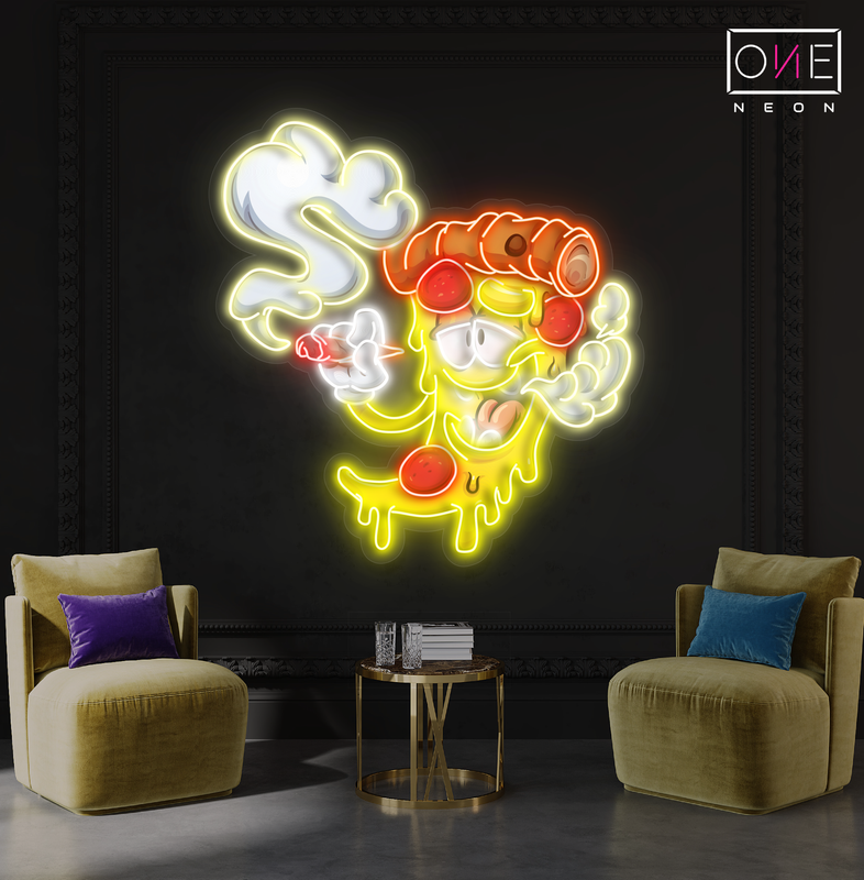 Enseigne LED néon décorative Pizza