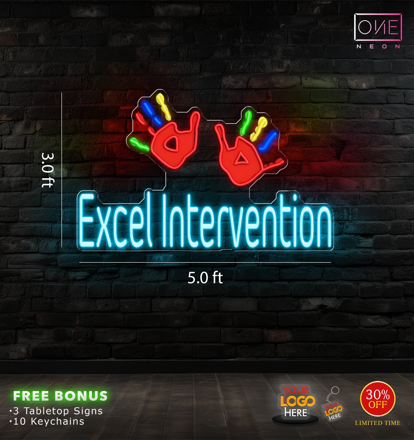 Excel Intervention | LED Neon Sign