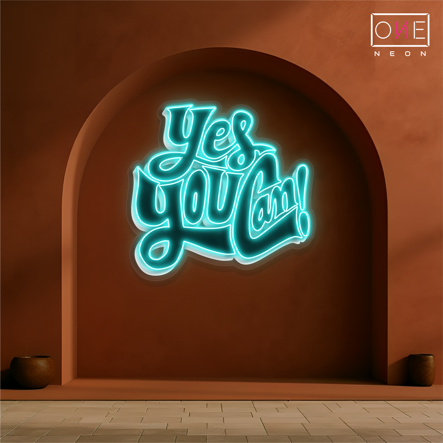 Oui, vous le pouvez ! Enseigne Néon LED d'Œuvre d'Art