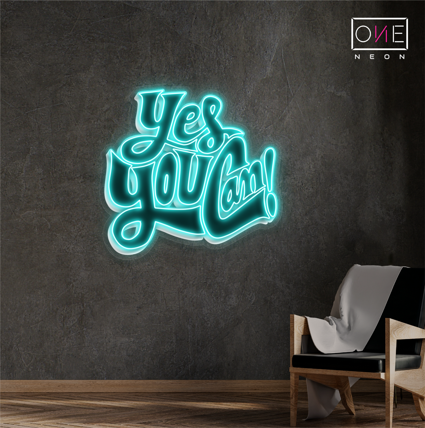Oui, vous le pouvez ! Enseigne Néon LED d'Œuvre d'Art