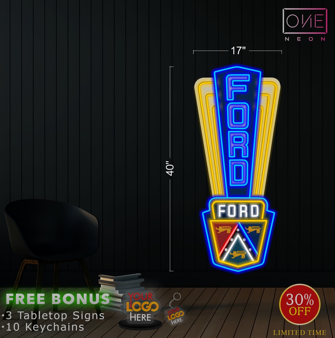 SPEC DESIGN | LED Neon Sign (3 signs)