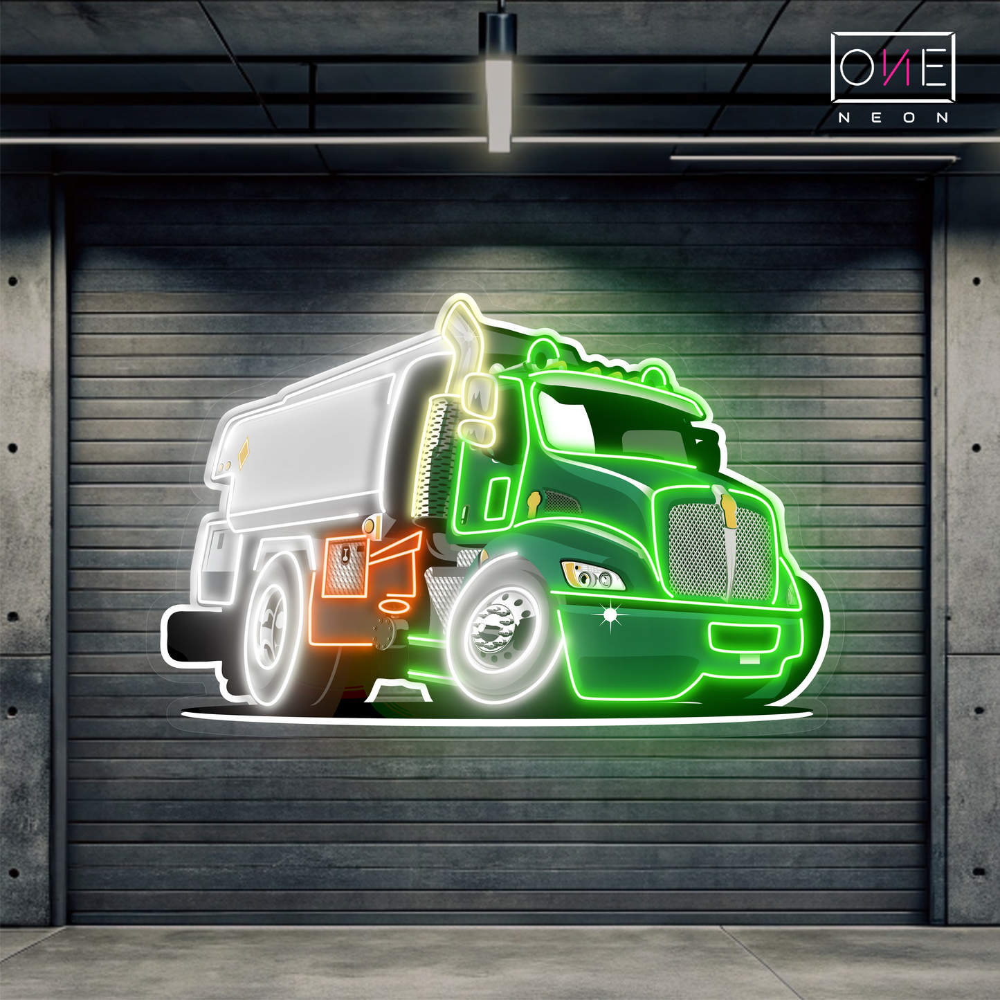 Enseigne Néon LED "Mighty Hauler"